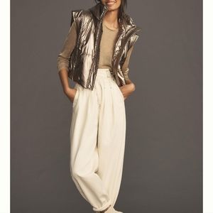 NWT copper vest anthropologie